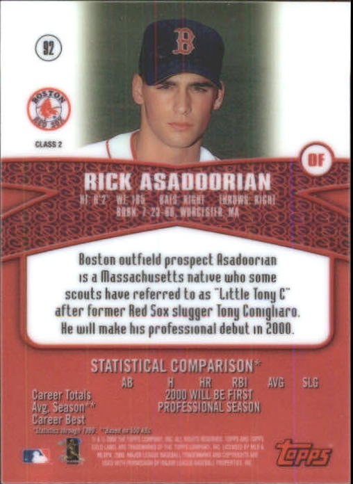 A6677- 2000 Topps Gold Label BB #s 1-100 +Inserts -You Pick- 15+ FREE US SHIP - Picture 281 of 425
