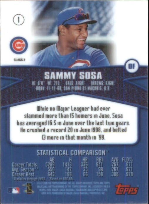 A6677- 2000 Topps Gold Label BB #s 1-100 +Inserts -You Pick- 15+ FREE US SHIP - Picture 297 of 425