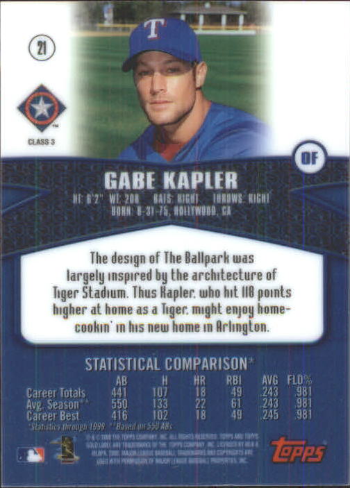 A6677- 2000 Topps Gold Label BB #s 1-100 +Inserts -You Pick- 15+ FREE US SHIP - Picture 327 of 425