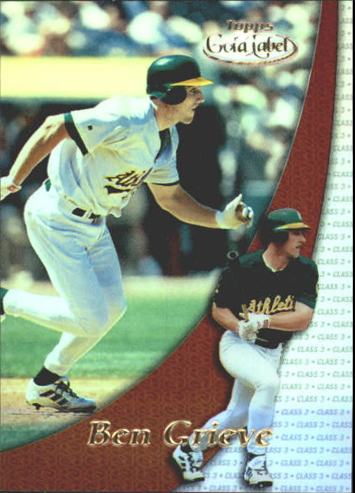 A6677- 2000 Topps Gold Label BB #s 1-100 +Inserts -You Pick- 15+ FREE US SHIP - Picture 330 of 425
