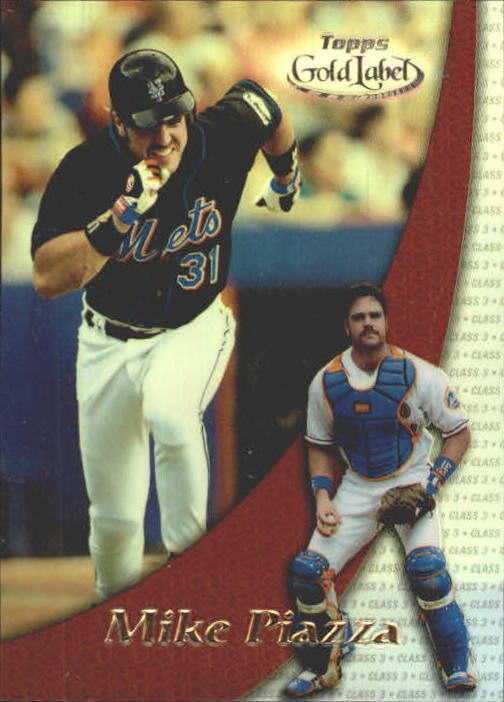 2000 Topps Gold Label Class 3 #31 Mike Piazza