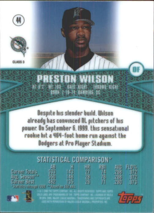 A6677- 2000 Topps Gold Label BB #s 1-100 +Inserts -You Pick- 15+ FREE US SHIP - Picture 351 of 425