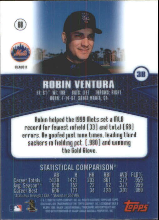 A6677- 2000 Topps Gold Label BB #s 1-100 +Inserts -You Pick- 15+ FREE US SHIP - Picture 385 of 425