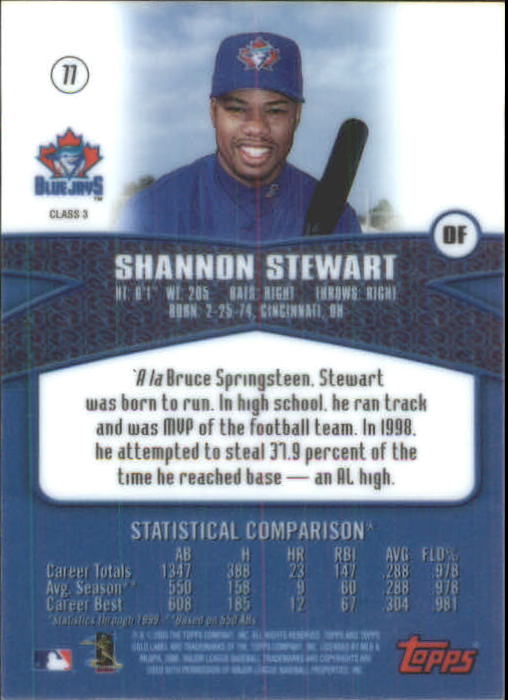 A6677- 2000 Topps Gold Label BB #s 1-100 +Inserts -You Pick- 15+ FREE US SHIP - Picture 401 of 425