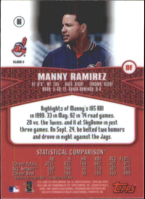 A6677- 2000 Topps Gold Label BB #s 1-100 +Inserts -You Pick- 15+ FREE US SHIP - Picture 411 of 425