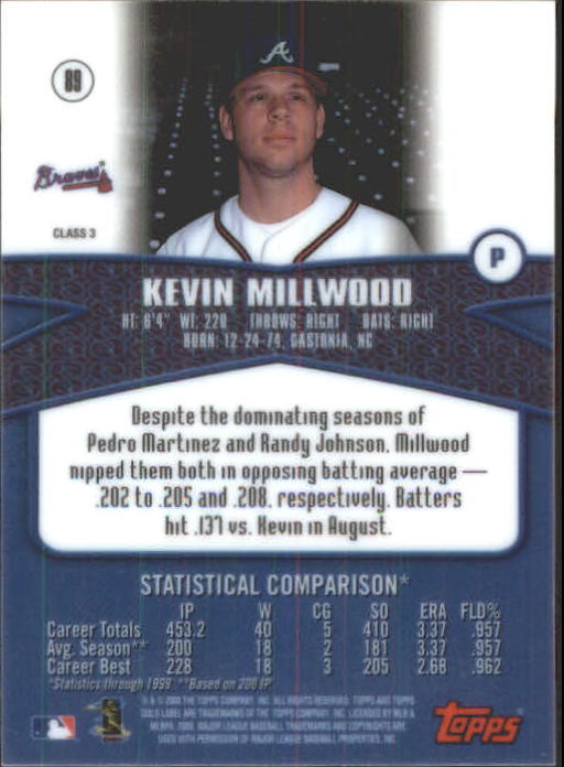 A6677- 2000 Topps Gold Label BB #s 1-100 +Inserts -You Pick- 15+ FREE US SHIP - Picture 415 of 425