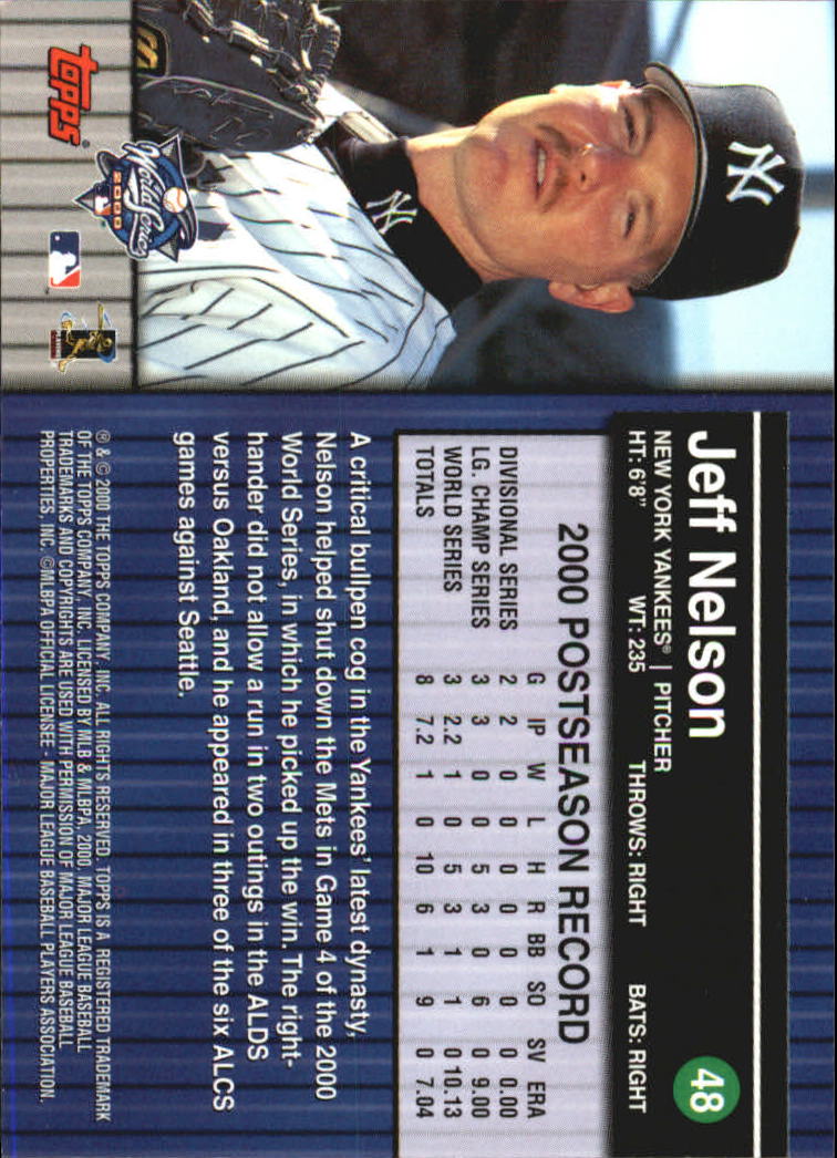 B6083- 2000 Topps Subway Serie Mets Yankees 1-100 -du Pick- 15 + Gratis US - Bild 53 von 131