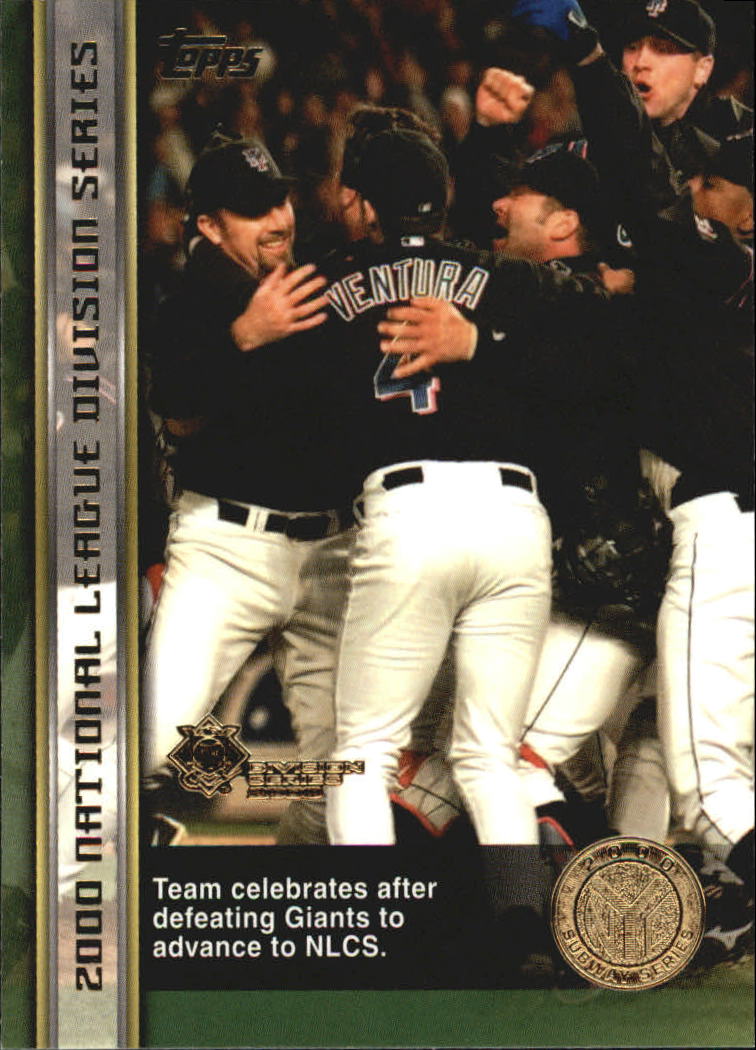 B6083- 2000 Topps Subway Serie Mets Yankees 1-100 -du Pick- 15 + Gratis US - Bild 66 von 131