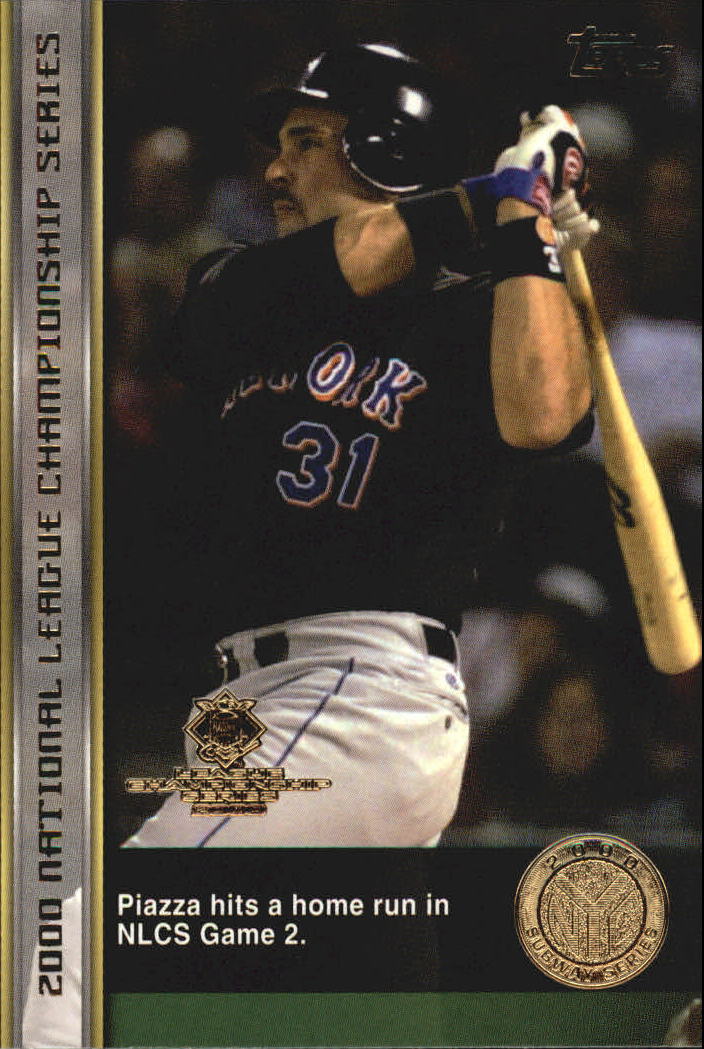 B6083- 2000 Topps Subway Serie Mets Yankees 1-100 -du Pick- 15 + Gratis US - Bild 70 von 131