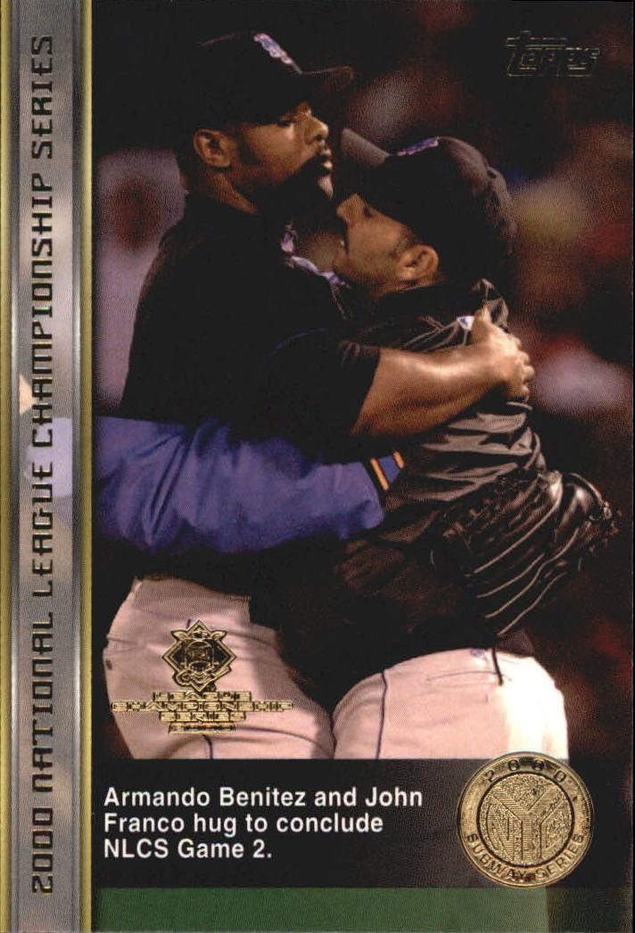 B6083- 2000 Topps Subway Serie Mets Yankees 1-100 -du Pick- 15 + Gratis US - Bild 72 von 131