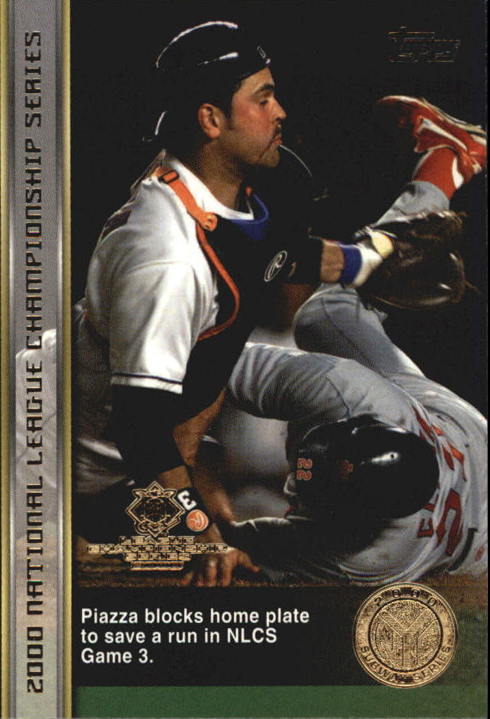 2000 Topps Subway Series #63 Mike Piazza