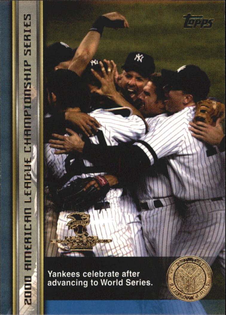 2000 Topps Subway Series #82 New York Yankees
