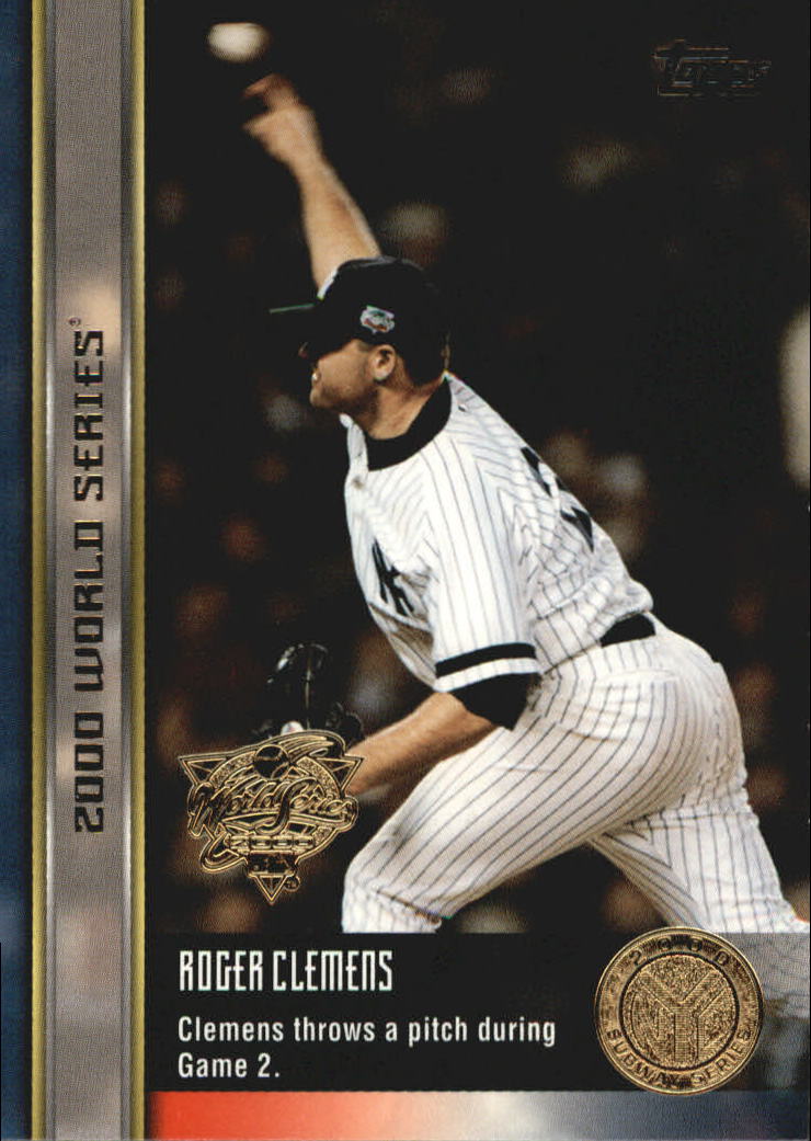 2000 Topps Subway Series #86 Roger Clemens