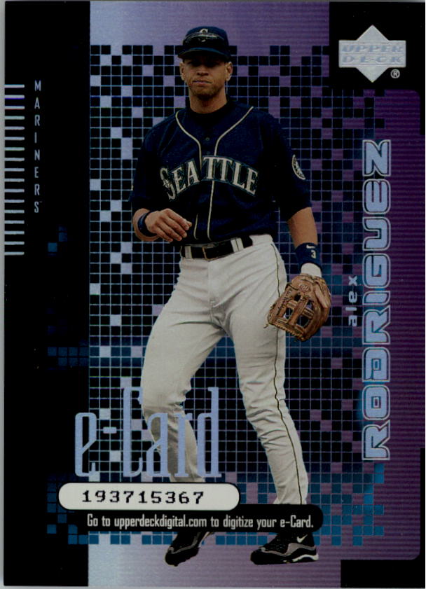 2000 Upper Deck e-Card #E2 Alex Rodriguez