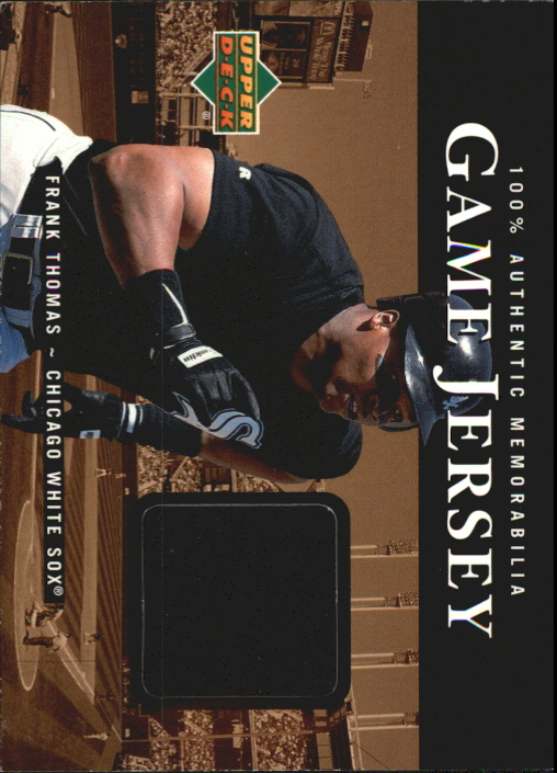 2000 Upper Deck Game Jersey #FT Frank Thomas H1