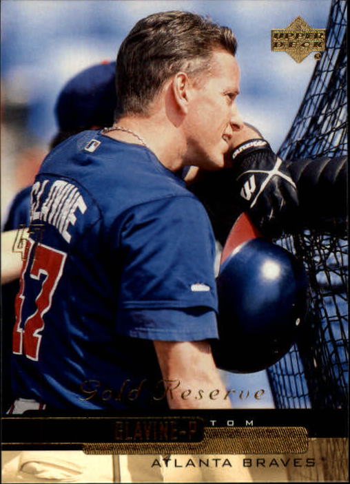 2000 Upper Deck Gold Reserve #139 Tom Glavine