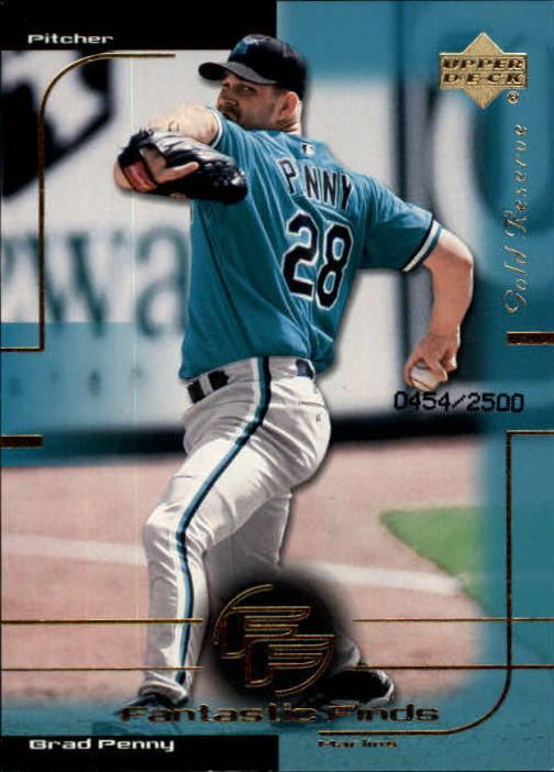 2000 Upper Deck Gold Reserve #272 Brad Penny FF