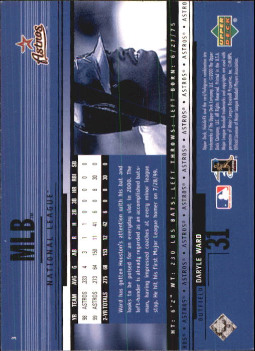 B1703- 2000 Upper Deck HoloGrFX BB #s 1-90 +Inserts -You Pick- 15+ FREE US SHIP - Picture 7 of 179