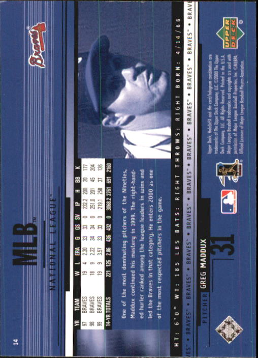 B1703- 2000 Upper Deck HoloGrFX BB #s 1-90 +Inserts -You Pick- 15+ FREE US SHIP - Picture 29 of 179