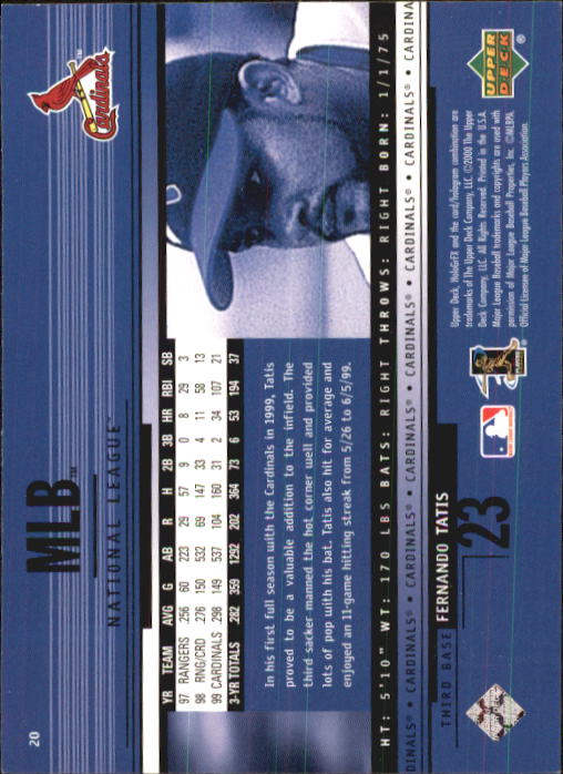 B1703- 2000 Upper Deck HoloGrFX BB #s 1-90 +Inserts -You Pick- 15+ FREE US SHIP - Picture 41 of 179