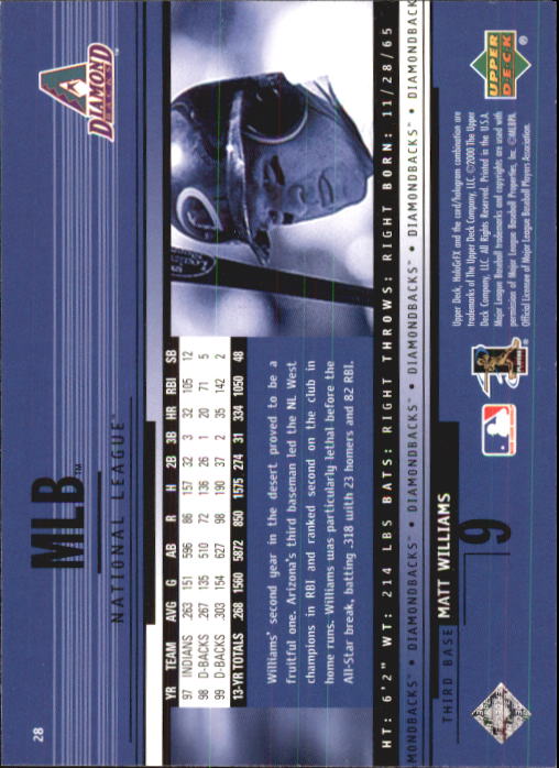 B1703- 2000 Upper Deck HoloGrFX BB #s 1-90 +Inserts -You Pick- 15+ FREE US SHIP - Picture 57 of 179