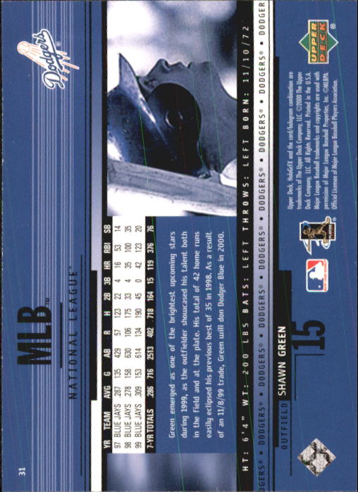 B1703- 2000 Upper Deck HoloGrFX BB #s 1-90 +Inserts -You Pick- 15+ FREE US SHIP - Picture 63 of 179