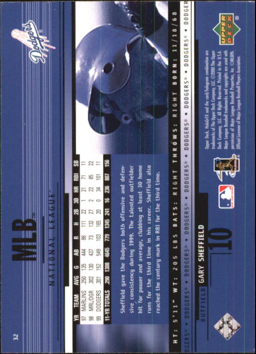 B1703- 2000 Upper Deck HoloGrFX BB #s 1-90 +Inserts -You Pick- 15+ FREE US SHIP - Picture 65 of 179