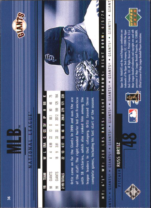 B1703- 2000 Upper Deck HoloGrFX BB #s 1-90 +Inserts -You Pick- 15+ FREE US SHIP - Picture 71 of 179