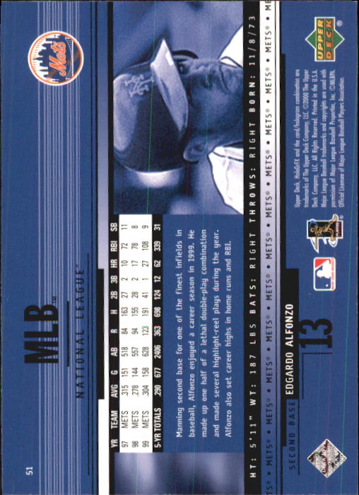 B1703- 2000 Upper Deck HoloGrFX BB #s 1-90 +Inserts -You Pick- 15+ FREE US SHIP - Picture 101 of 179