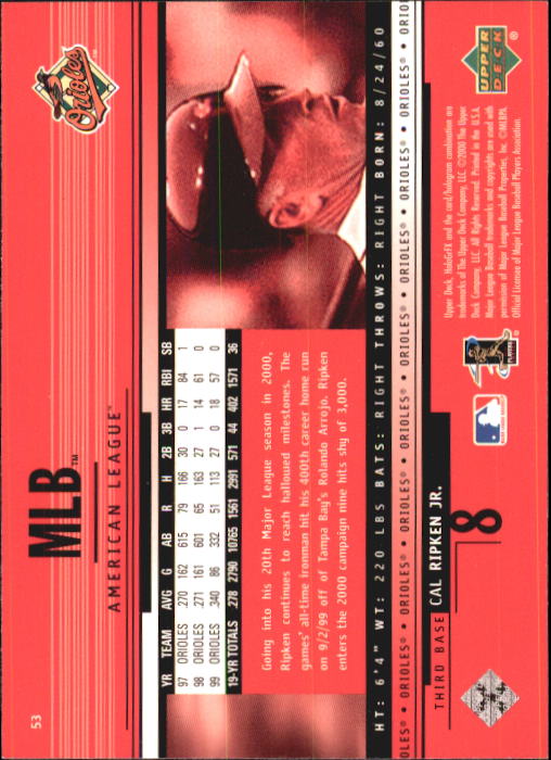 B1703- 2000 Upper Deck HoloGrFX BB #s 1-90 +Inserts -You Pick- 15+ FREE US SHIP - Picture 105 of 179