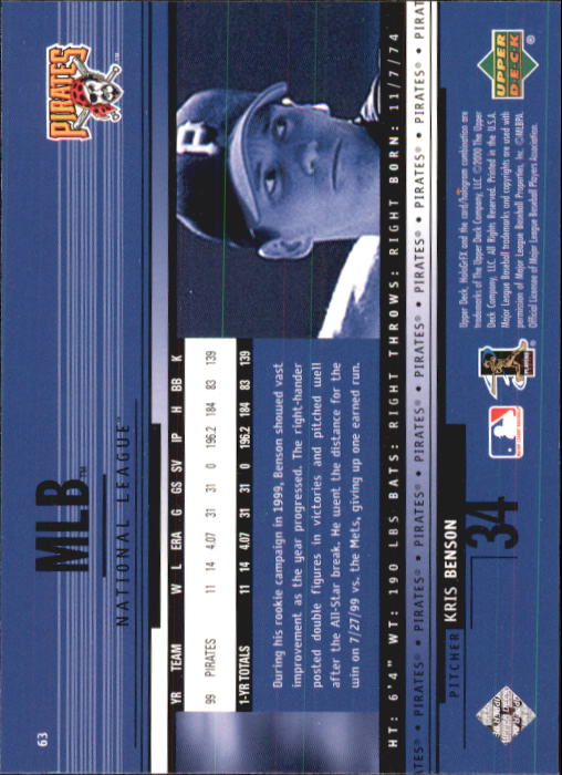 B1703- 2000 Upper Deck HoloGrFX BB #s 1-90 +Inserts -You Pick- 15+ FREE US SHIP - Picture 125 of 179
