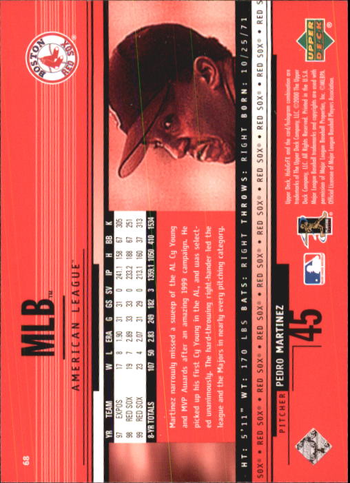 B1703- 2000 Upper Deck HoloGrFX BB #s 1-90 +Inserts -You Pick- 15+ FREE US SHIP - Picture 135 of 179