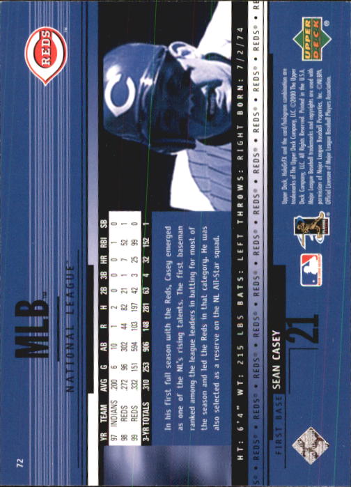 B1703- 2000 Upper Deck HoloGrFX BB #s 1-90 +Inserts -You Pick- 15+ FREE US SHIP - Picture 143 of 179