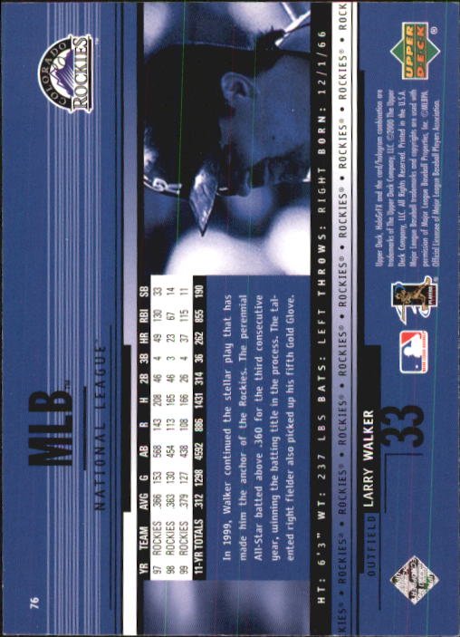 B1703- 2000 Upper Deck HoloGrFX BB #s 1-90 +Inserts -You Pick- 15+ FREE US SHIP - Picture 149 of 179
