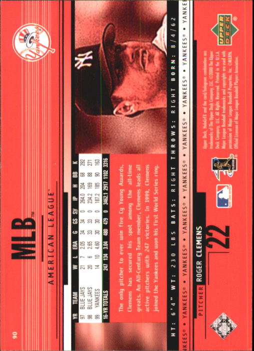 B1703- 2000 Upper Deck HoloGrFX BB #s 1-90 +Inserts -You Pick- 15+ FREE US SHIP - Picture 175 of 179