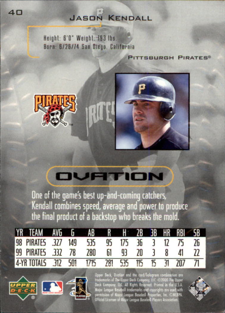 A8507- 2000 Upper Deck Ovation BB #s 1-90 +Inserts -You Pick- 15+ FREE US SHIP - Picture 73 of 178