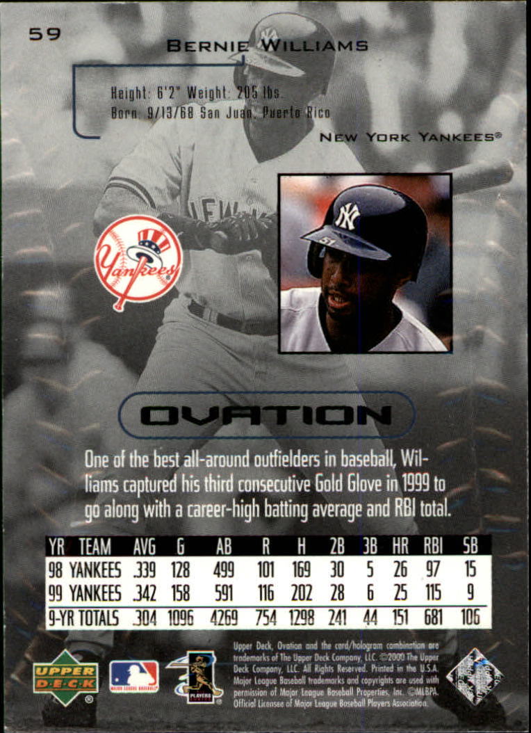 A8507- 2000 Upper Deck Ovation BB #s 1-90 +Inserts -You Pick- 15+ FREE US SHIP - Picture 107 of 178