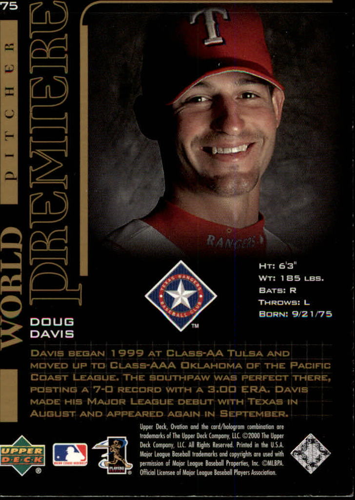 A8507- 2000 Upper Deck Ovation BB #s 1-90 +Inserts -You Pick- 15+ FREE US SHIP - Picture 115 of 178