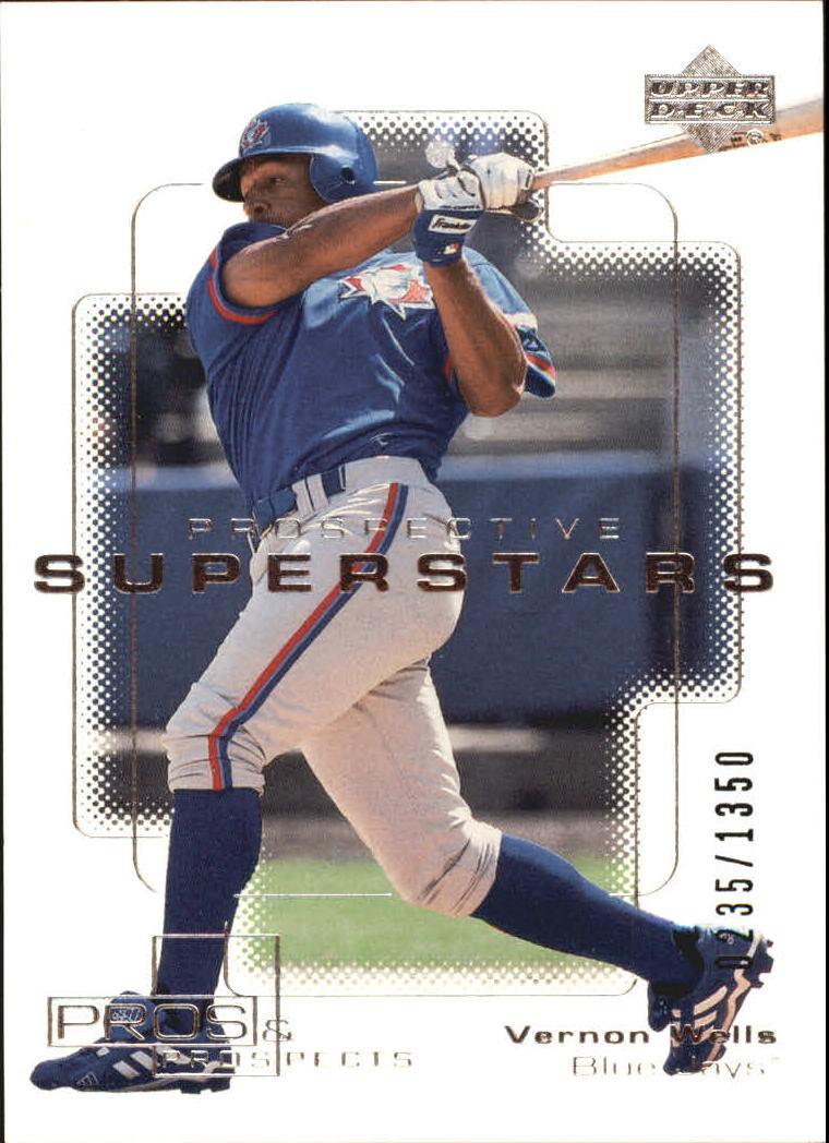 2000 Upper Deck Pros and Prospects #93 Vernon Wells PS