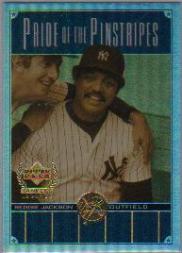 2000 Upper Deck Yankees Legends Pride of the Pinstripes #PP5 Reggie Jackson