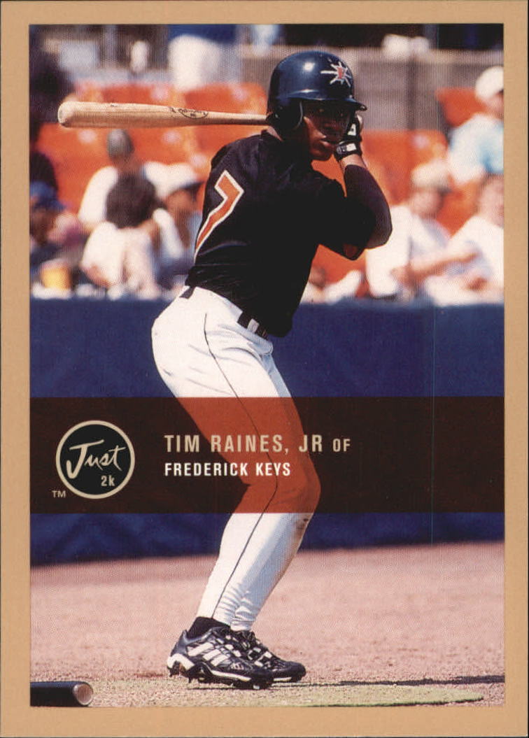 Tim Raines Jr. Baseball Cards