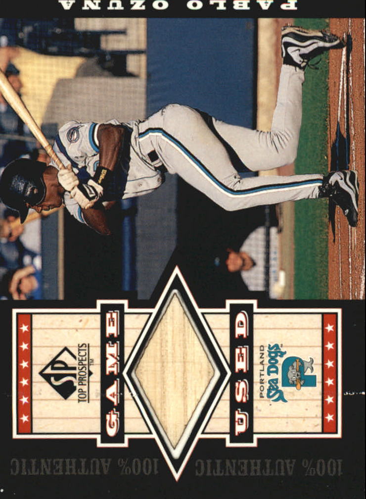 2000 SP Top Prospects Game Used Bats #GPO Pablo Ozuna
