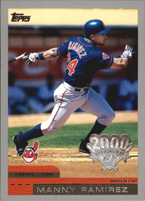  1999 Topps # 10 Manny Ramirez Cleveland Indians