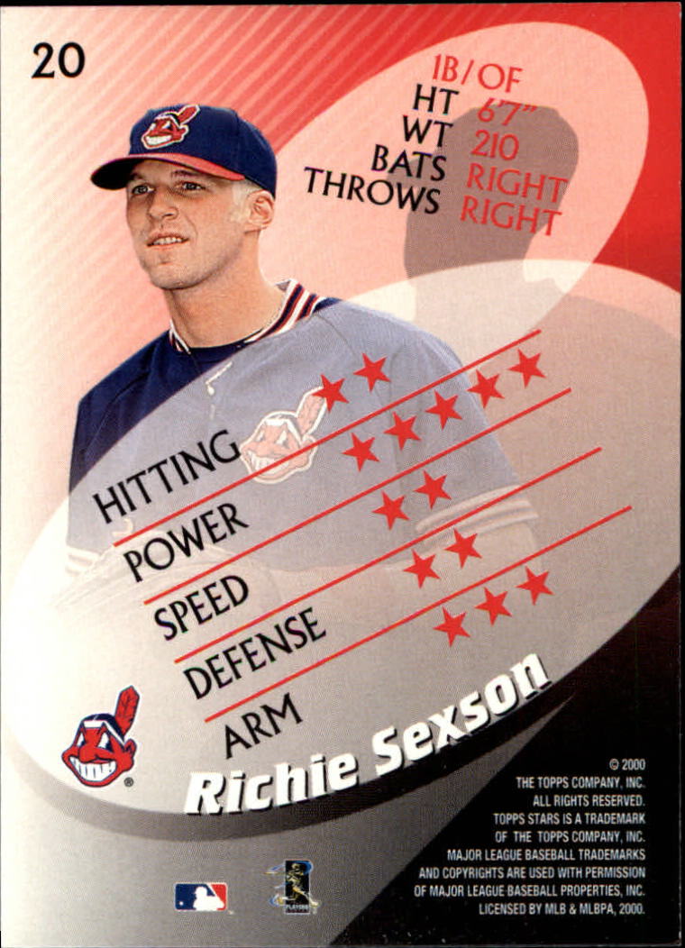 A6429- 2000 Topps Stars BB Karte #S 1-200 + Einsätze -du Pick- 15 + Free US - Bild 39 von 389