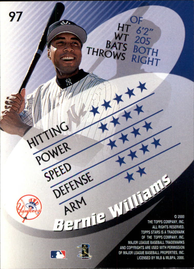 A6429- 2000 Topps Stars BB Karte #S 1-200 + Einsätze -du Pick- 15 + Free US - Bild 185 von 389