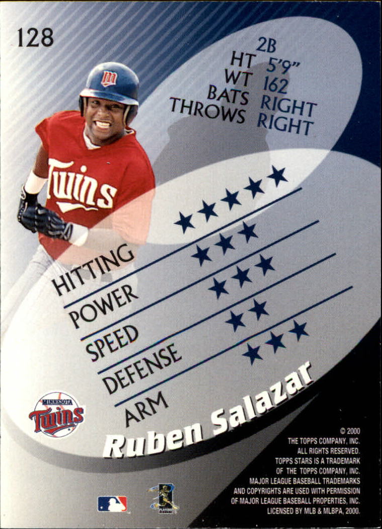 A6429- 2000 Topps Stars BB Karte #S 1-200 + Einsätze -du Pick- 15 + Free US - Bild 243 von 389
