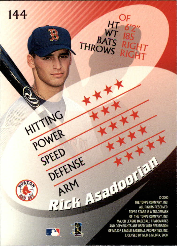 A6429- 2000 Topps Stars BB Karte #S 1-200 + Einsätze -du Pick- 15 + Free US - Bild 275 von 389
