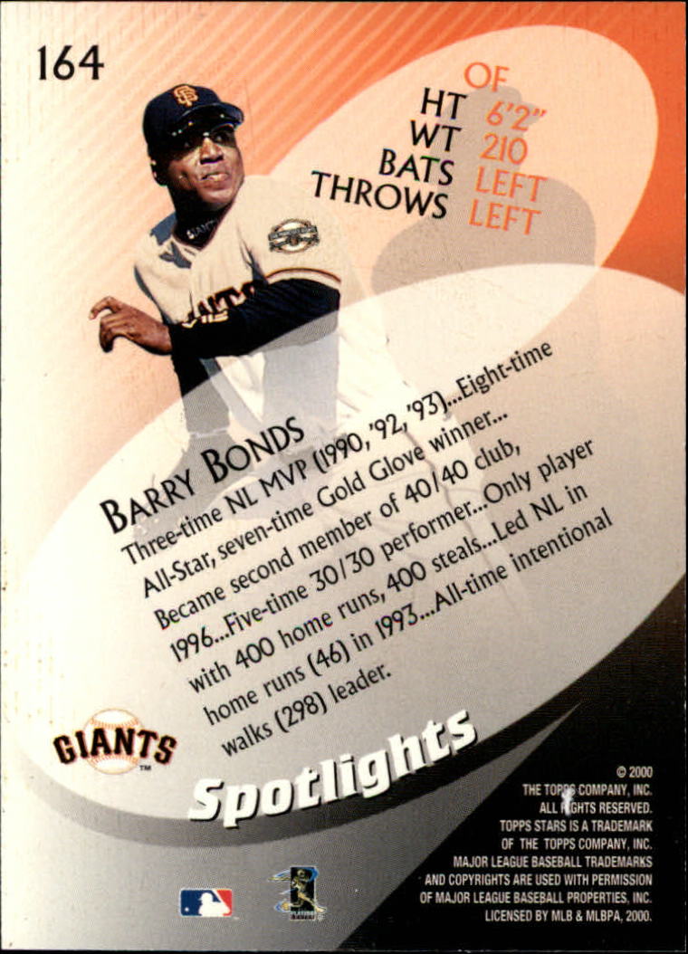 A6429- 2000 Topps Stars BB Karte #S 1-200 + Einsätze -du Pick- 15 + Free US - Bild 315 von 389