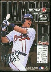2000 MLB Showdown Diamond Star Promos #10 Chipper Jones