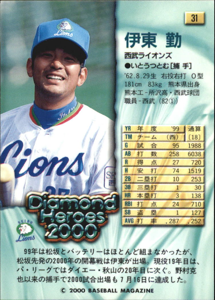 B5168- 2000 BBM Japan Diamond Heroes BB #s 1-223+ -You Pick